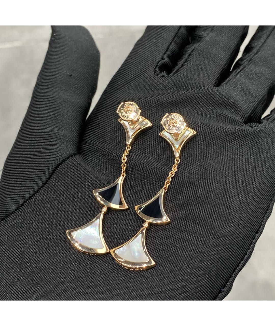 BVLGARI Золотые серьги, фото 3