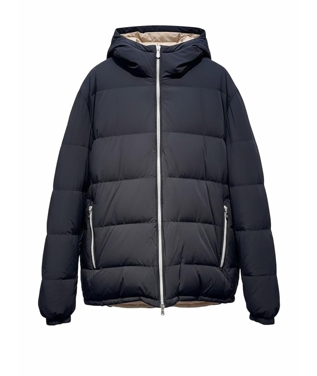 BRUNELLO CUCINELLI Черная полиамидовая куртка, фото 1