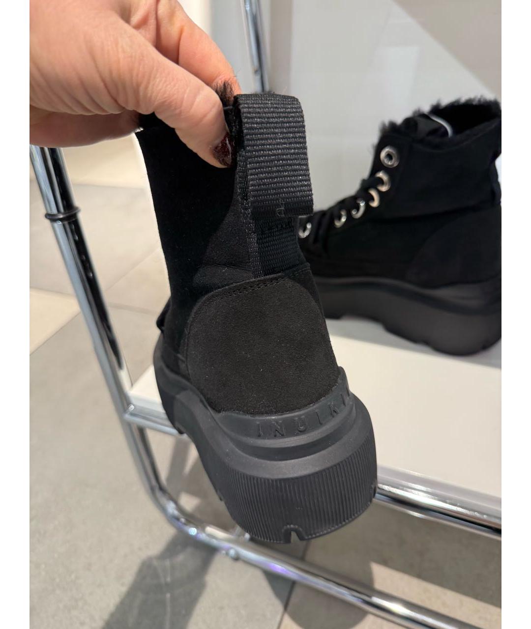 INUIKII Черные полусапоги, фото 3