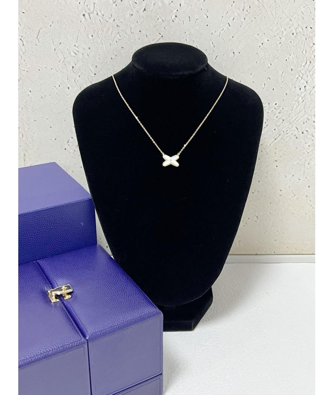 CHAUMET Белое колье из розового золота, фото 2