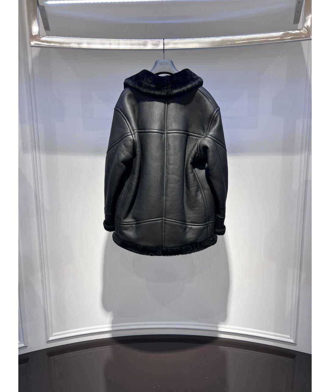 BLANCHA Черная дубленка, фото 2