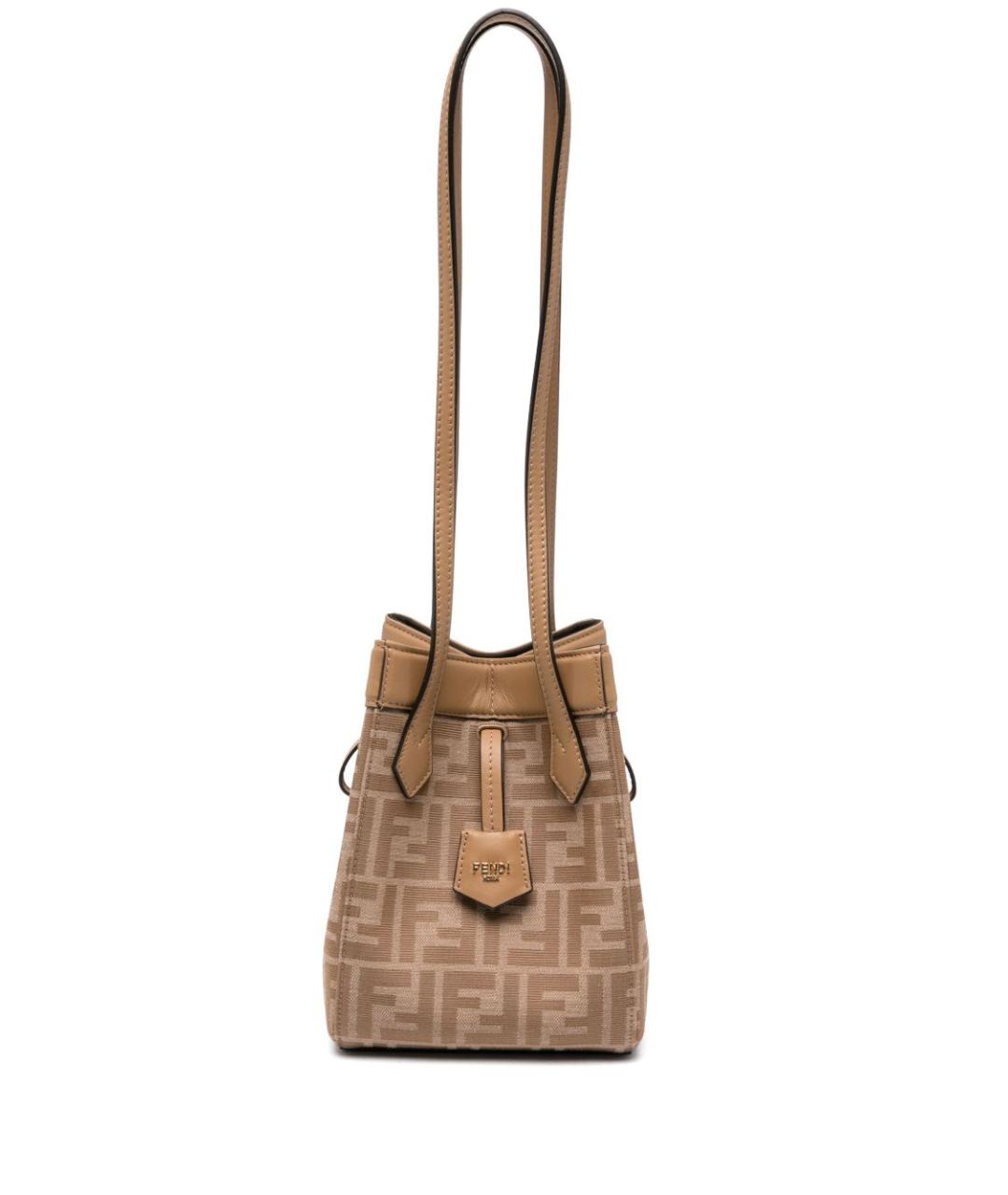 FENDI Бежевая сумка тоут, фото 1