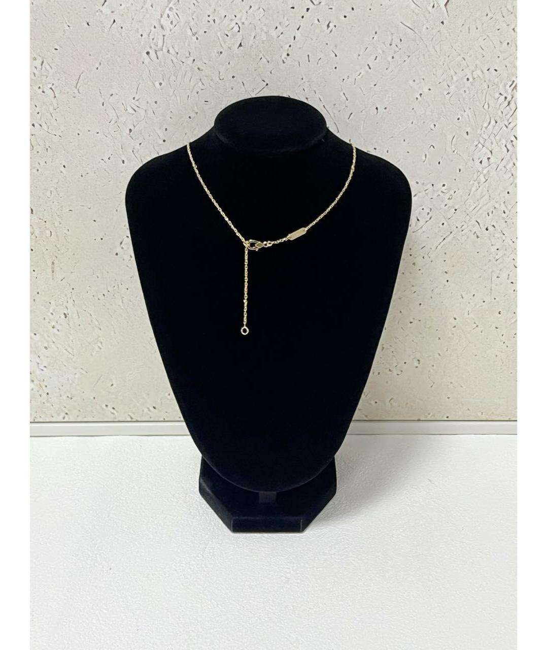 VAN CLEEF & ARPELS Зеленые колье из желтого золота, фото 4