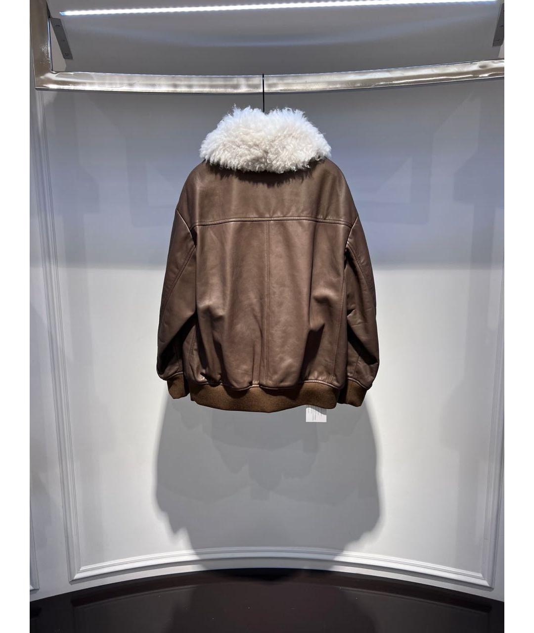 BLANCHA Коричневая дубленка, фото 2