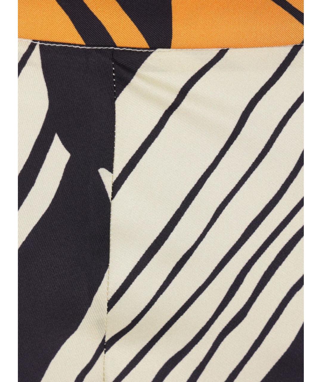 RAQUEL DINIZ Мульти шелковая юбка макси, фото 3