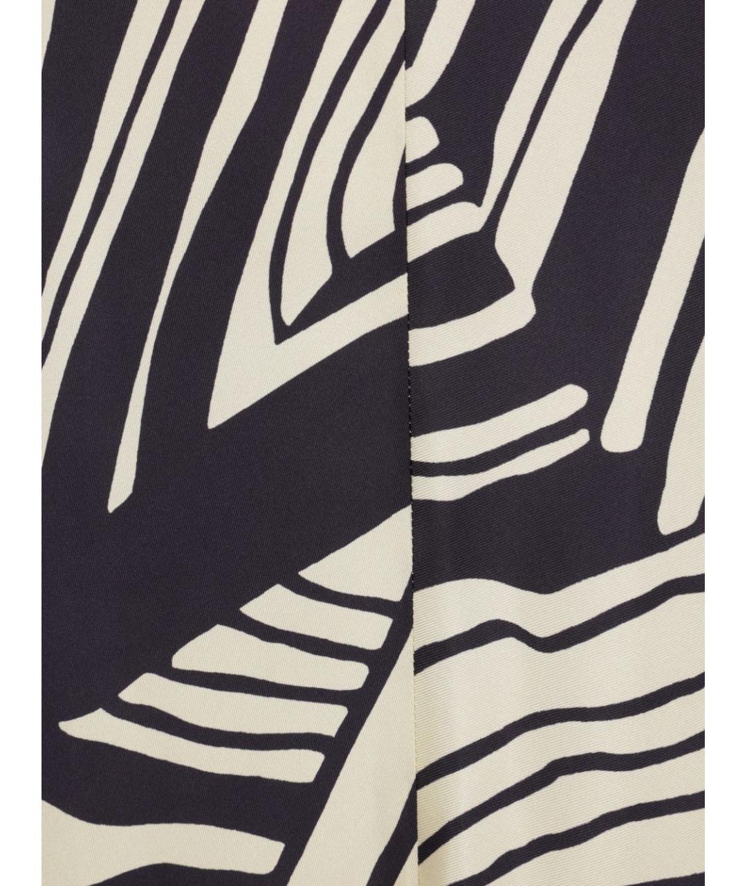 RAQUEL DINIZ Мульти шелковая юбка макси, фото 4