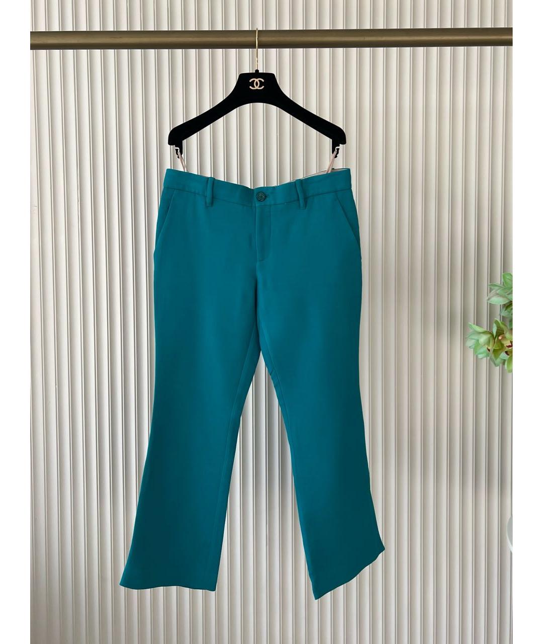 GUCCI Голубые бриджи, фото 9