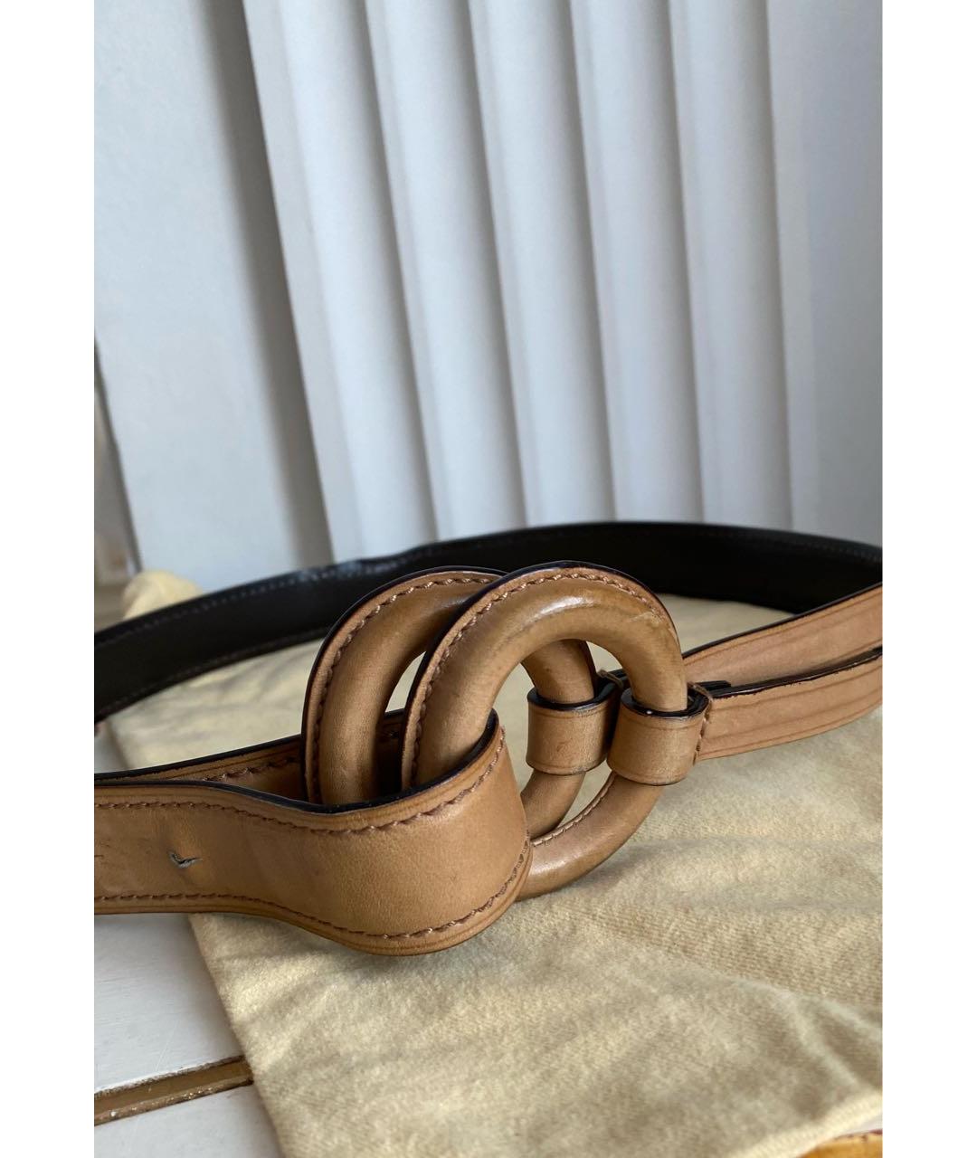 GUCCI Коричневый кожаный ремень, фото 4