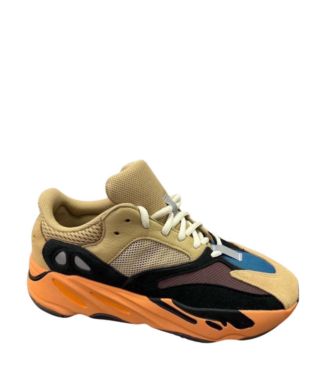 ADIDAS YEEZY Мульти кожаные кроссовки, фото 2