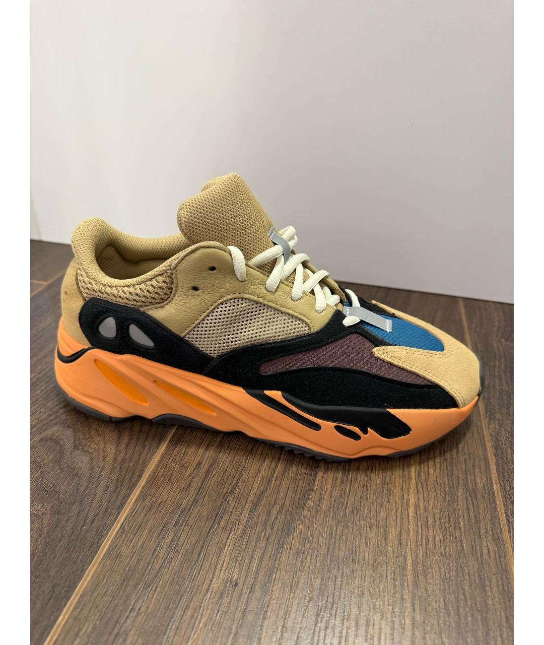 ADIDAS YEEZY Мульти кожаные кроссовки, фото 7