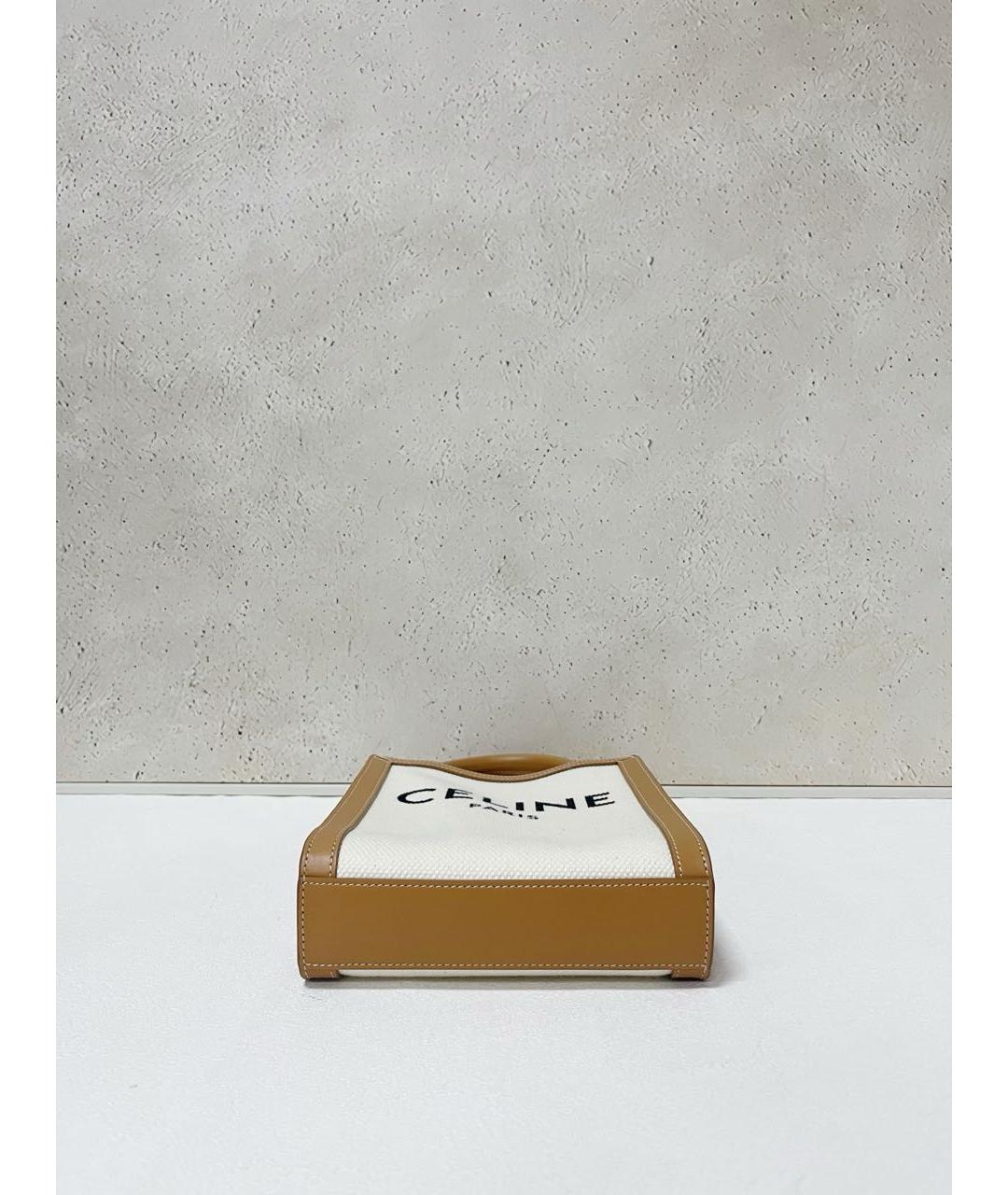 CELINE Бежевая сумка тоут, фото 6
