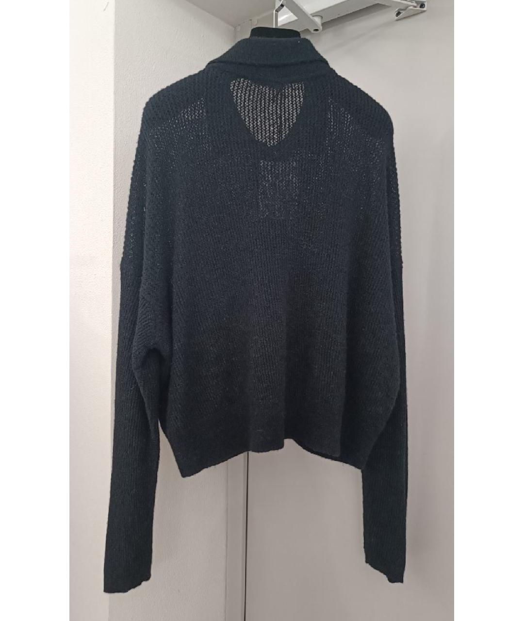 HAIKURE Черный шерстяной джемпер / свитер, фото 2