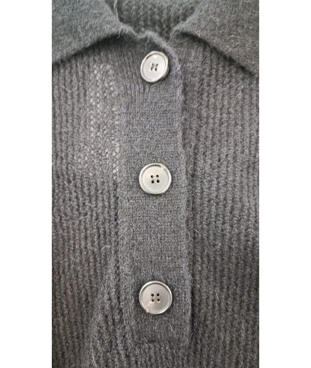 HAIKURE Черный шерстяной джемпер / свитер, фото 5