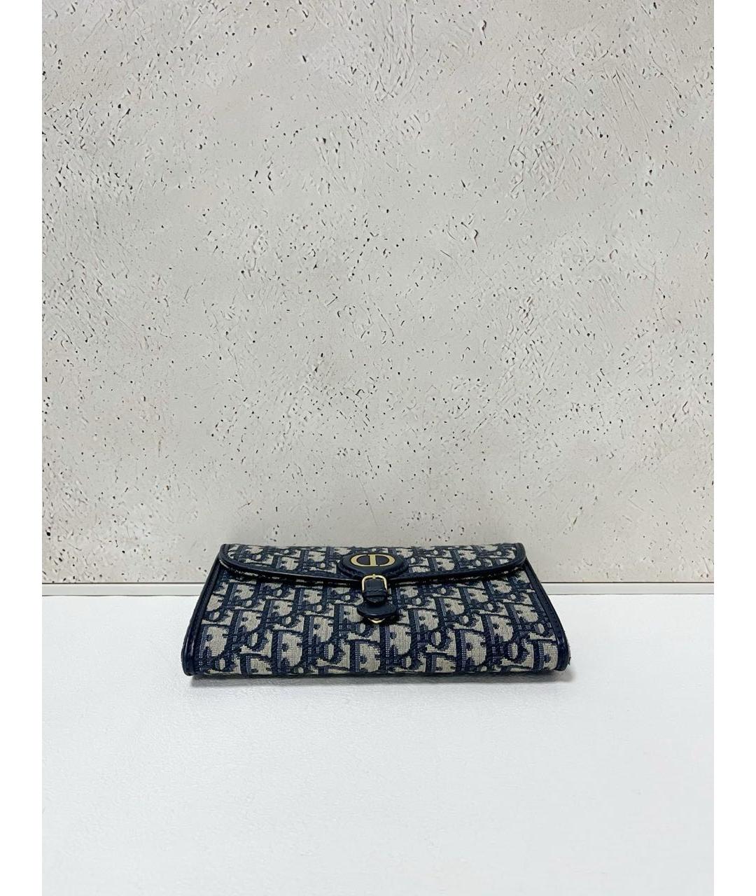 CHRISTIAN DIOR Черная кожаная сумка через плечо, фото 6