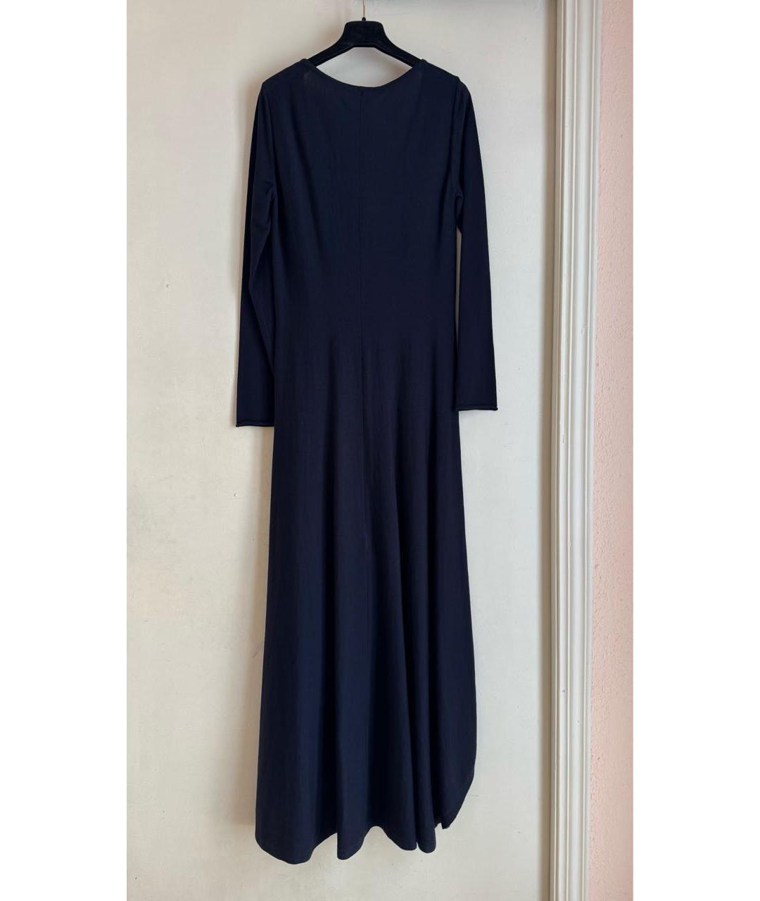 D.EXTERIOR Темно-синее шерстяное повседневное платье, фото 3
