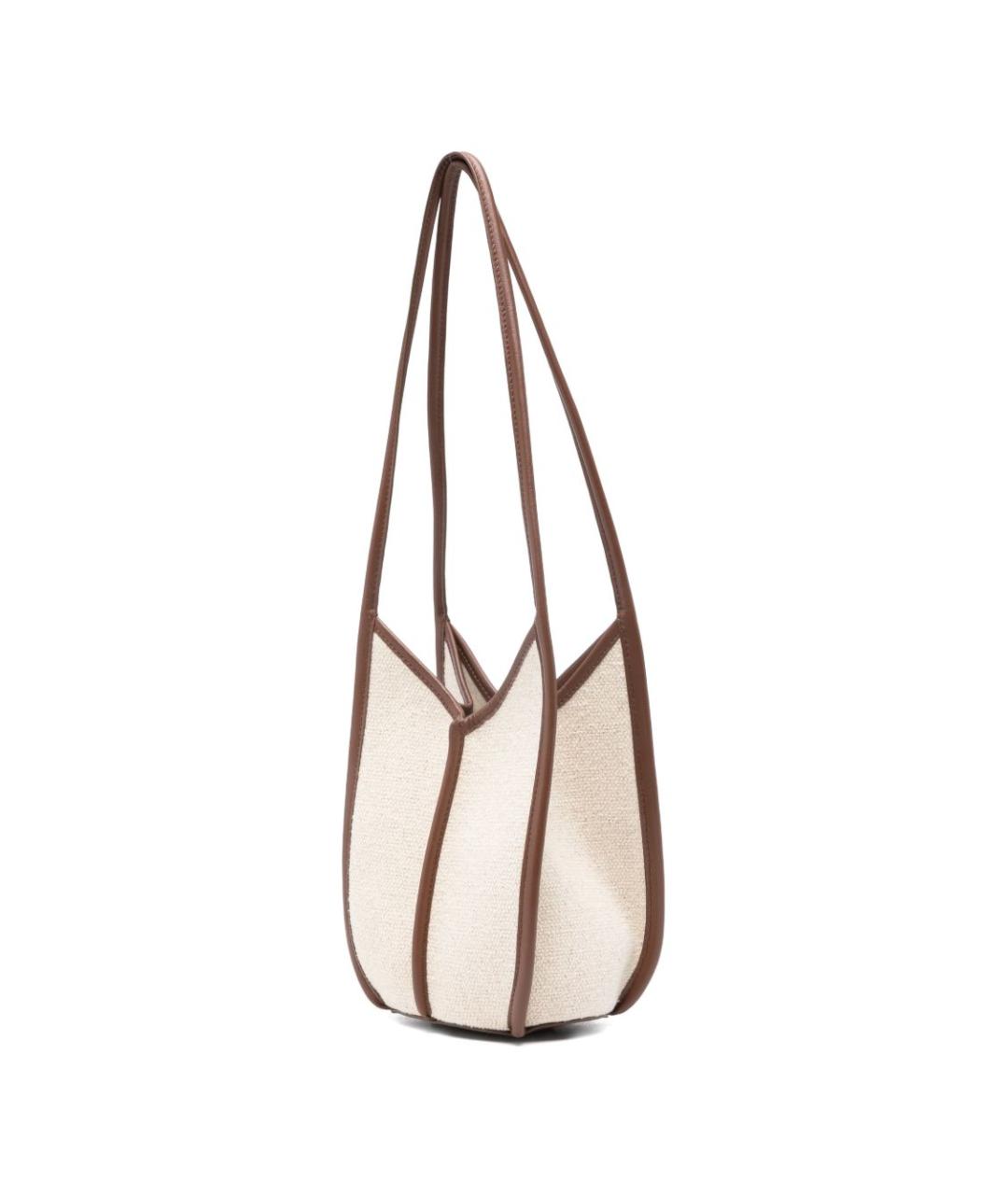 HEREU Бежевая сумка через плечо, фото 5