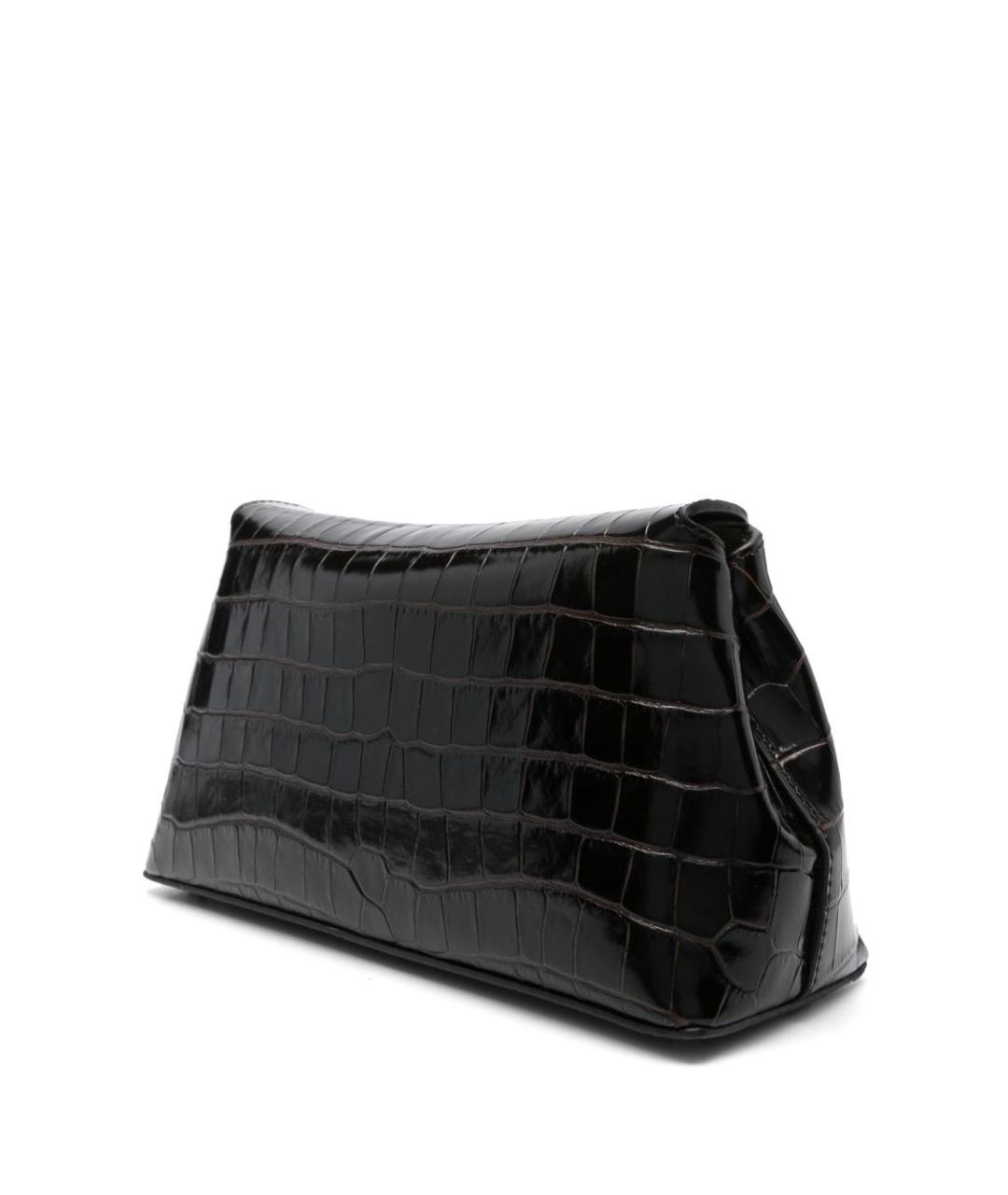 TOTEME Коричневая кожаная сумка через плечо, фото 4