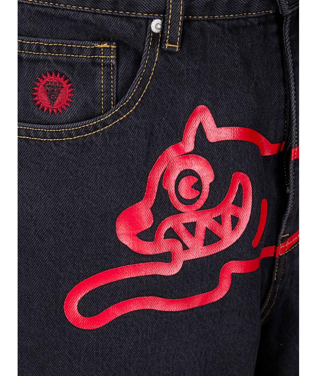 icecream Черные деним повседневные брюки, фото 3