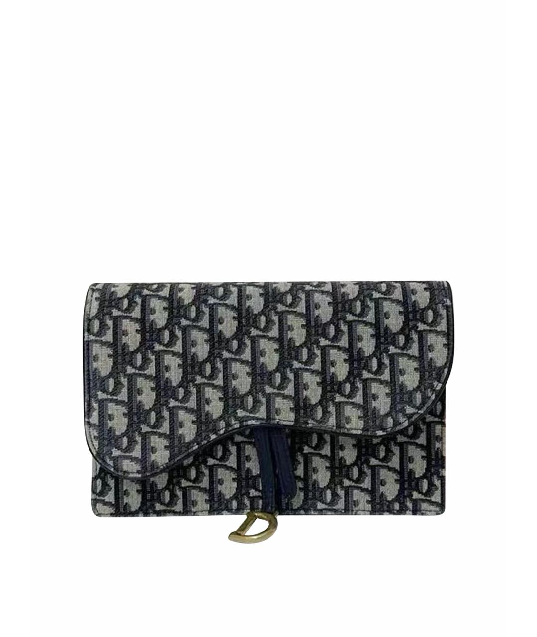 CHRISTIAN DIOR Голубая сумка через плечо, фото 1