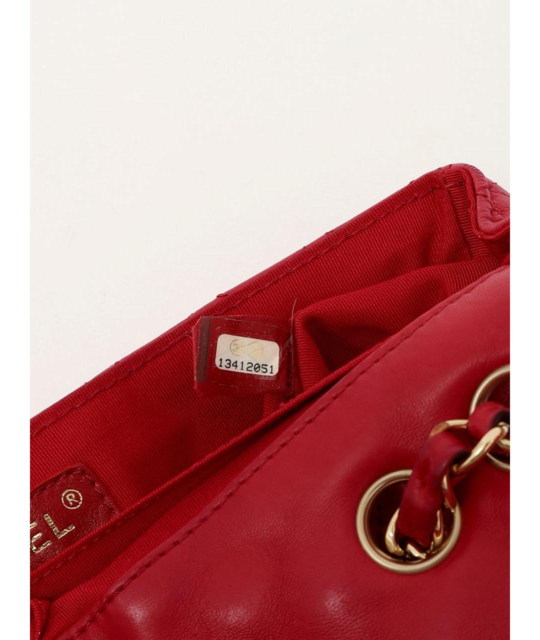 CHANEL Розовая кожаная сумка через плечо, фото 4