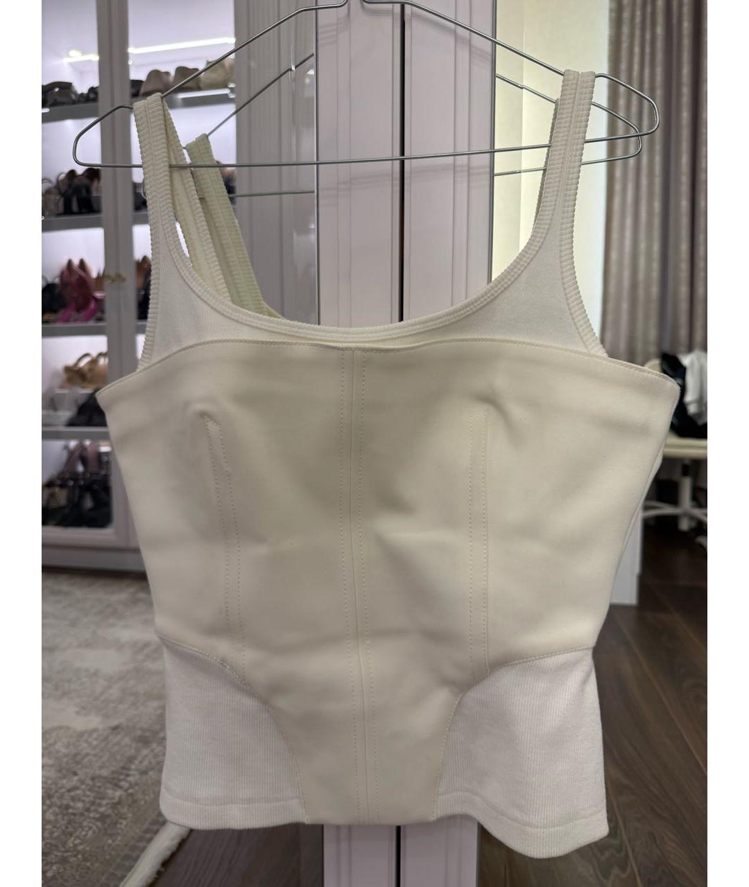 DION LEE Белая майка, фото 2