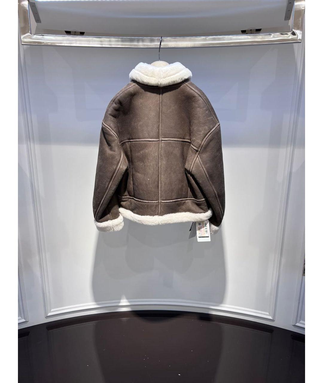 BLANCHA Коричневая дубленка, фото 2