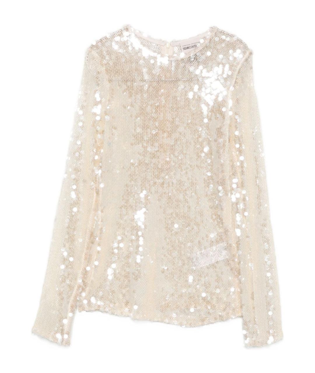 SEMICOUTURE Белая блузы, фото 1