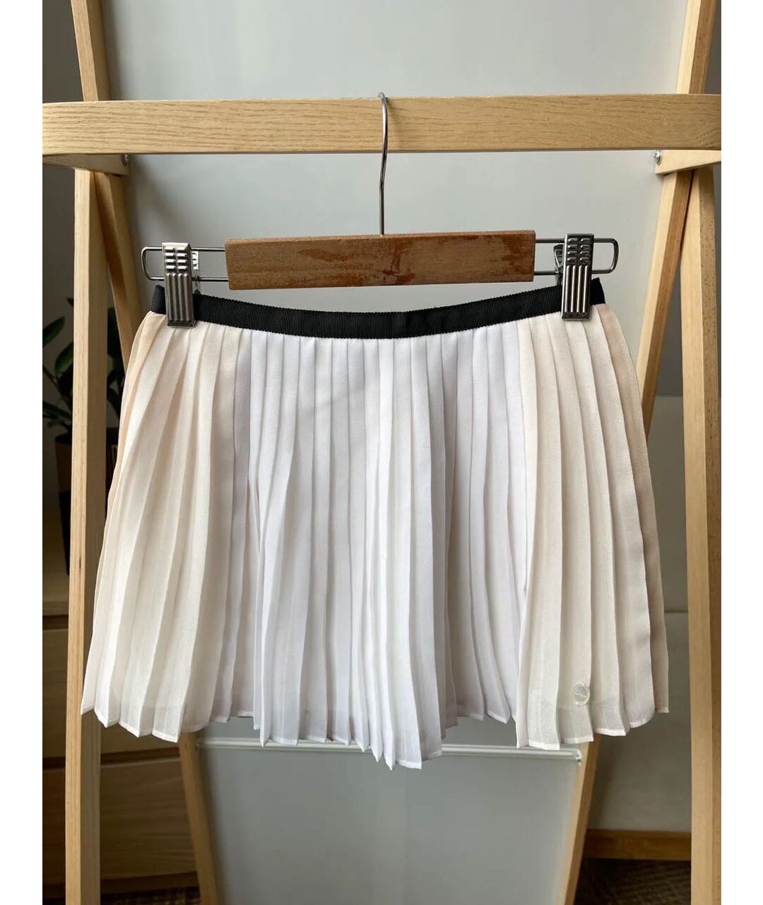 CHRISTIAN DIOR PRE-OWNED Белая полиэстеровая юбка, фото 4
