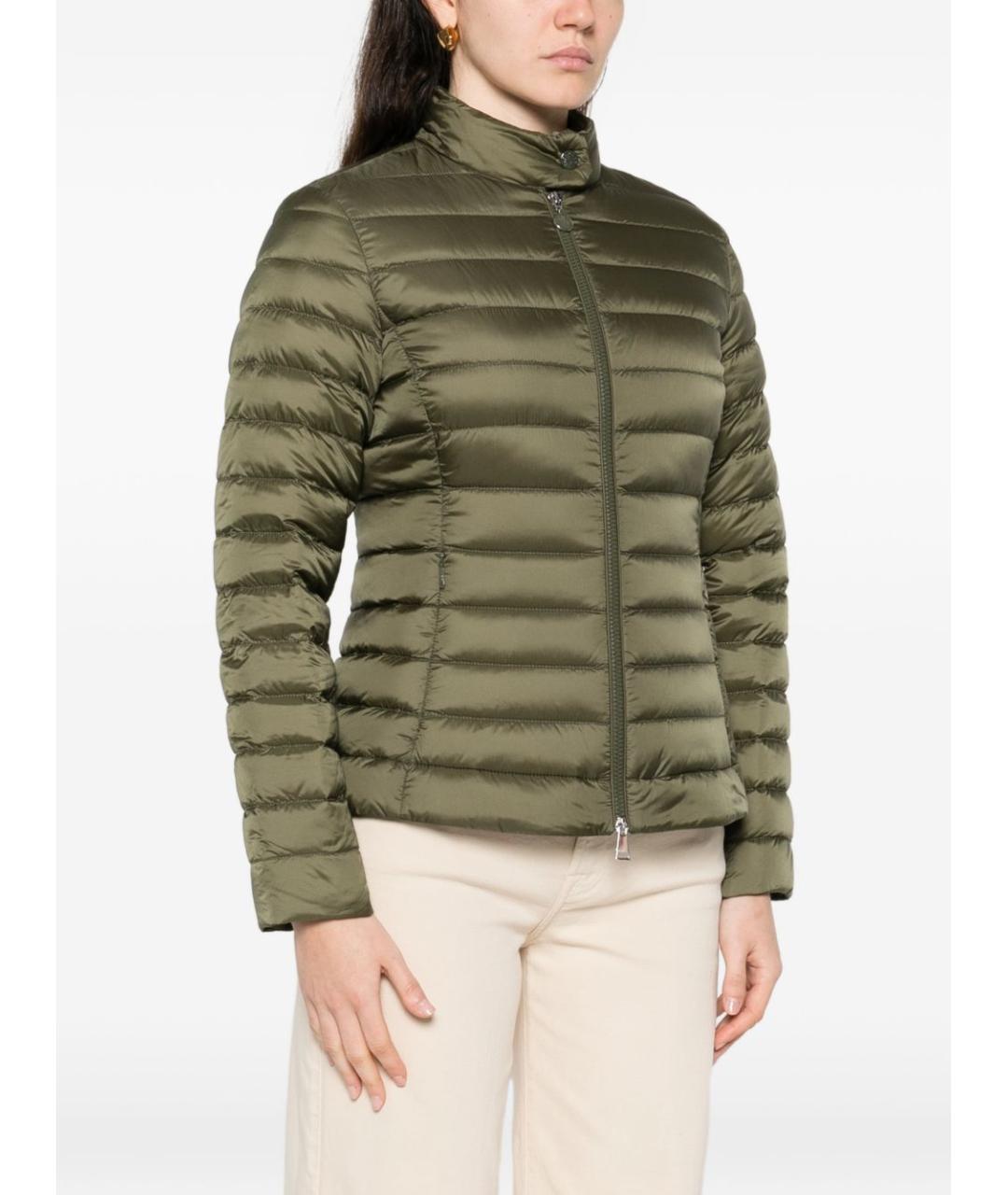 MONCLER Зеленая полиамидовая куртка, фото 3