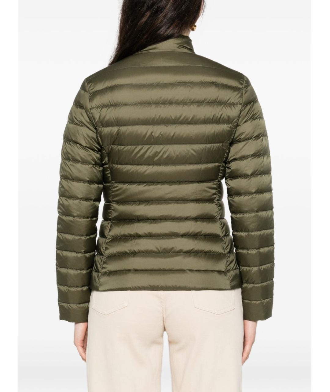 MONCLER Зеленая полиамидовая куртка, фото 5