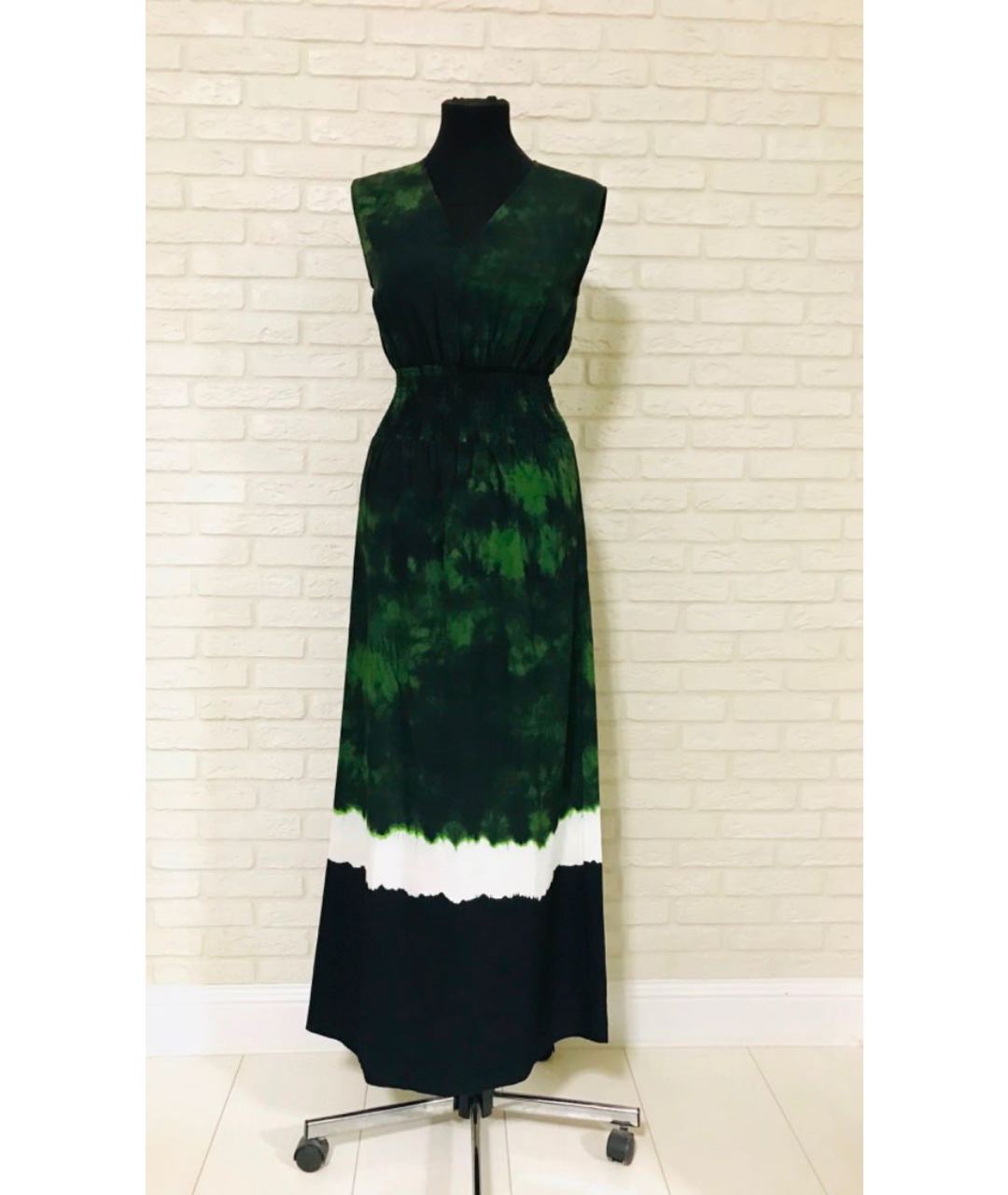 MAJE Зеленые полиэстеровое повседневное платье, фото 4