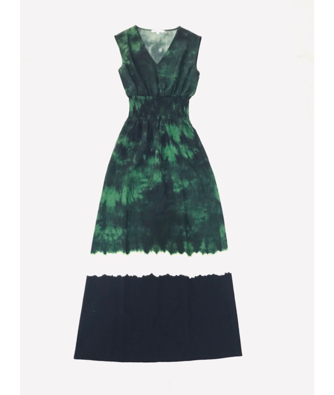 MAJE Зеленые полиэстеровое повседневное платье, фото 9