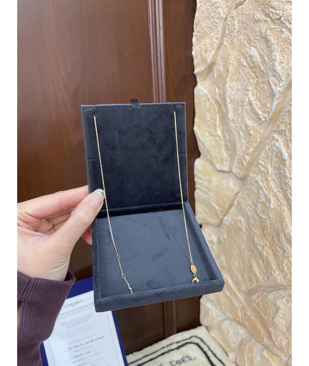 CHAUMET Красное колье из розового золота, фото 4