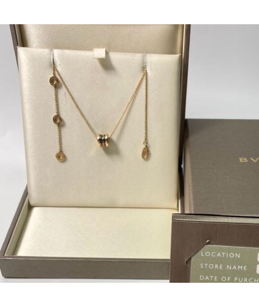 BVLGARI Золотое колье из розового золота, фото 3