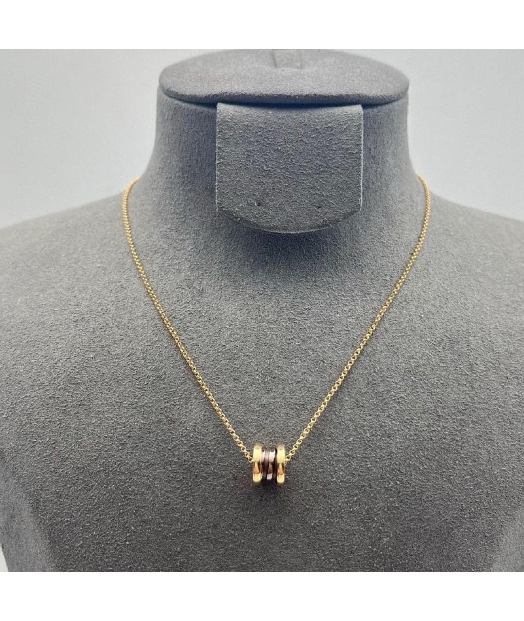 BVLGARI Золотое колье из розового золота, фото 2