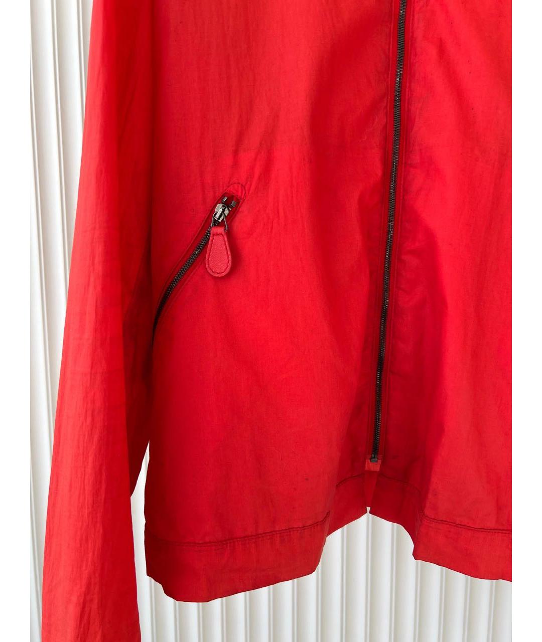 BOTTEGA VENETA Красная спортивная куртка, фото 5
