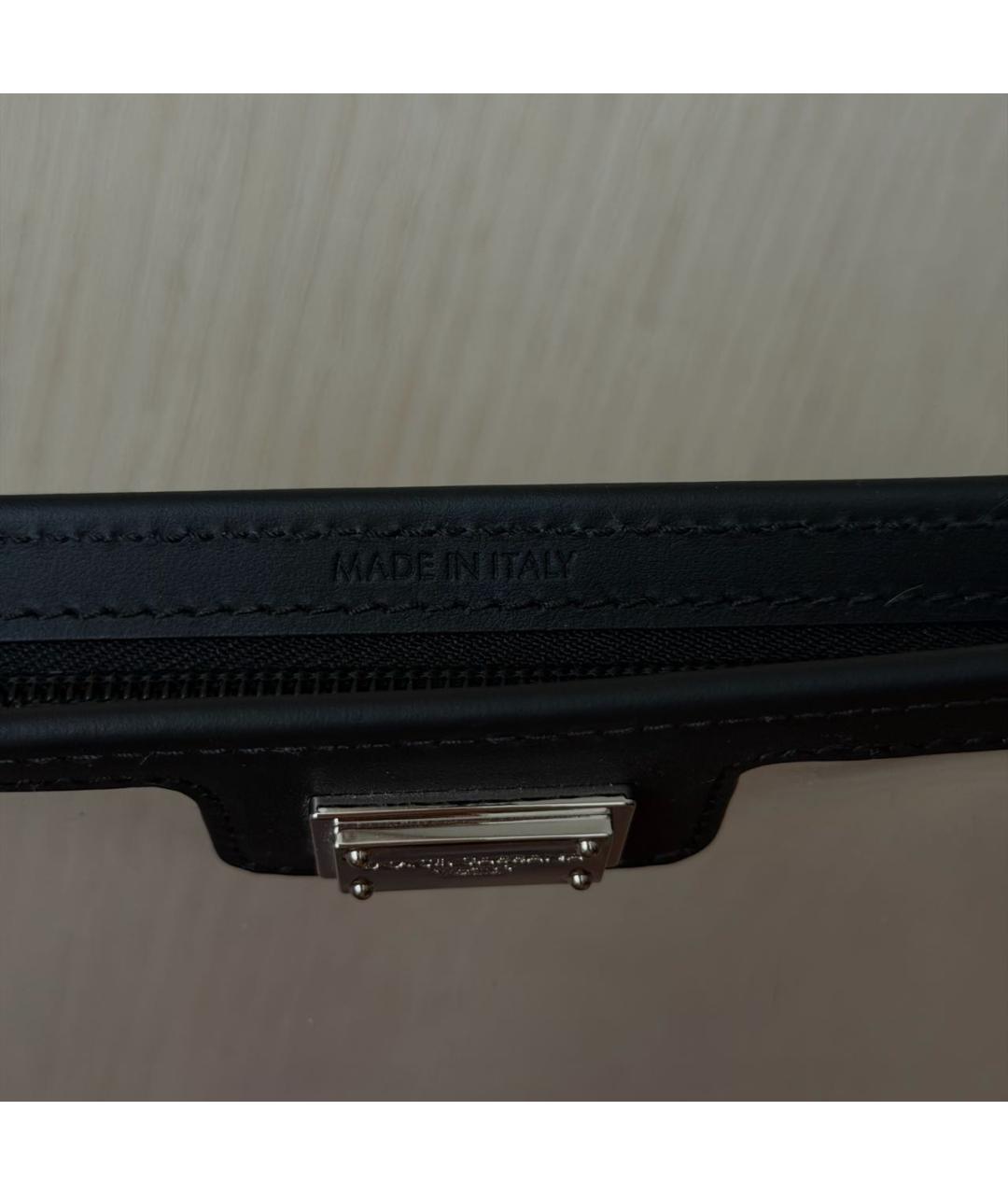 DOLCE&GABBANA Кожаная косметичка, фото 4