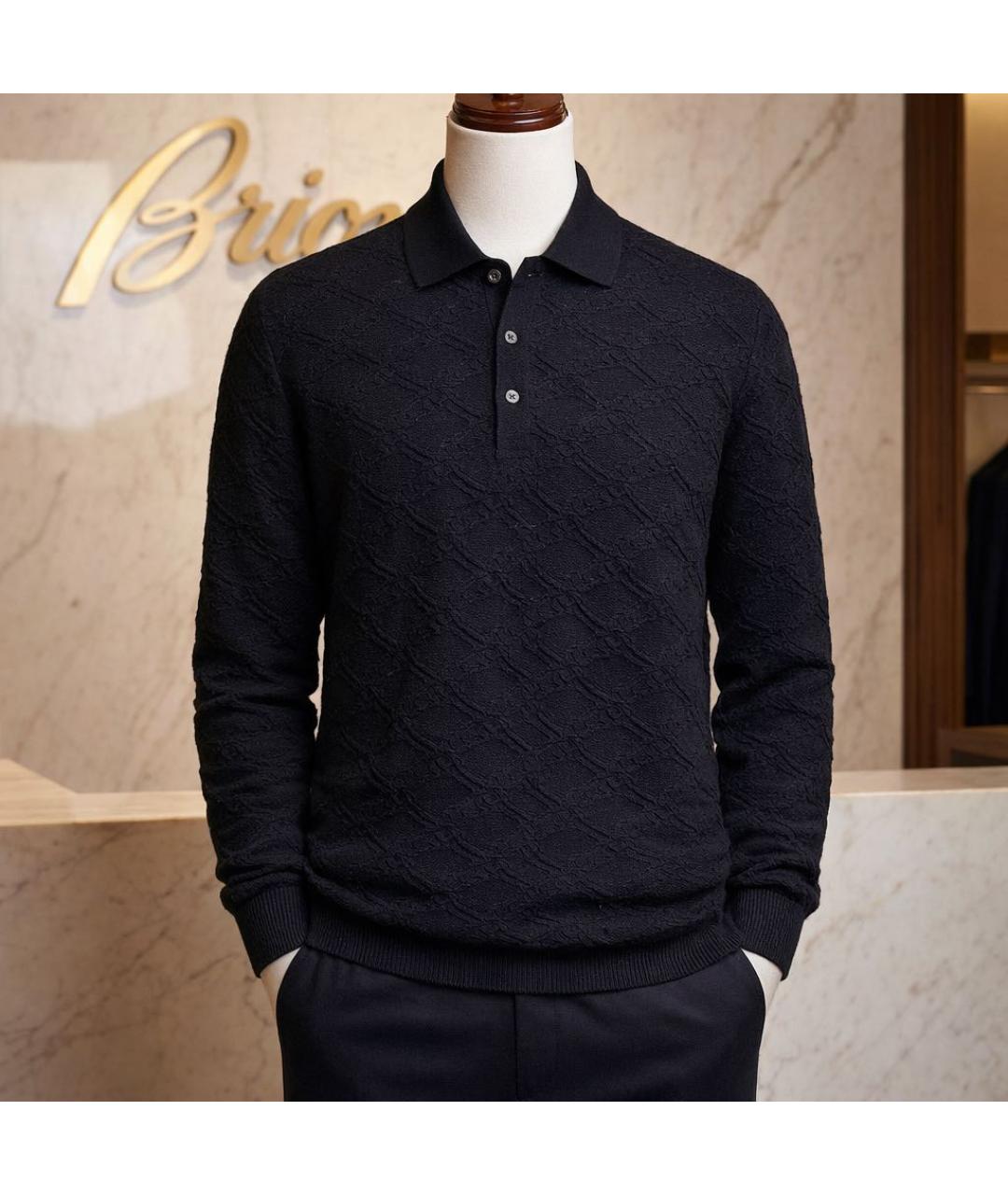 BRIONI Черный джемпер / свитер, фото 5