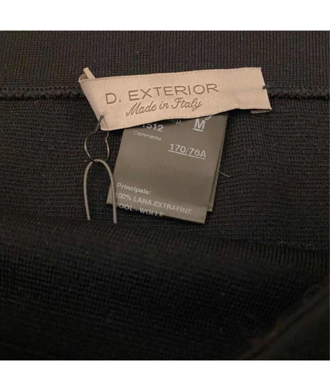 D.EXTERIOR Черный шерстяной костюм с юбками, фото 7