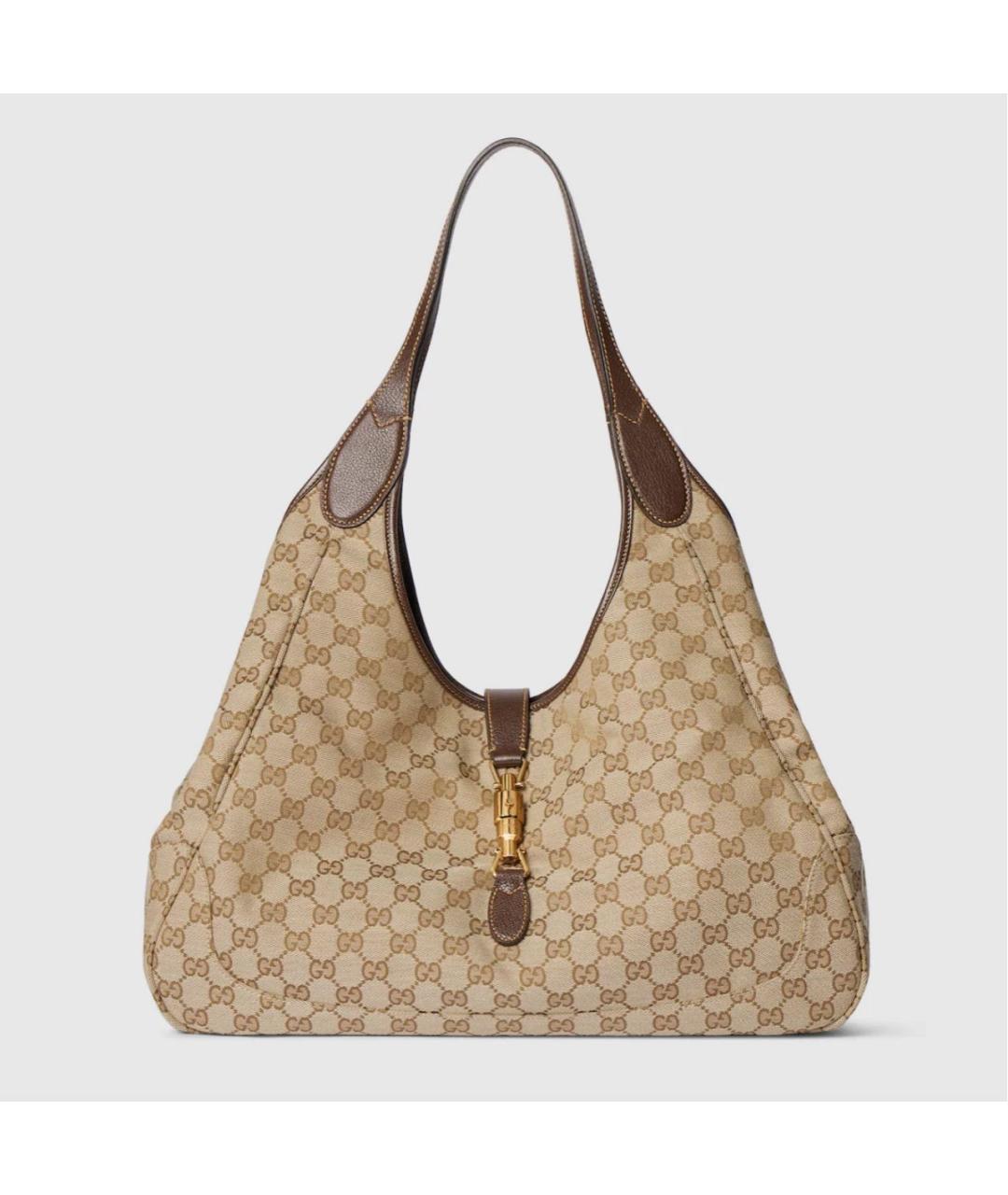 GUCCI Бежевая сумка тоут, фото 3