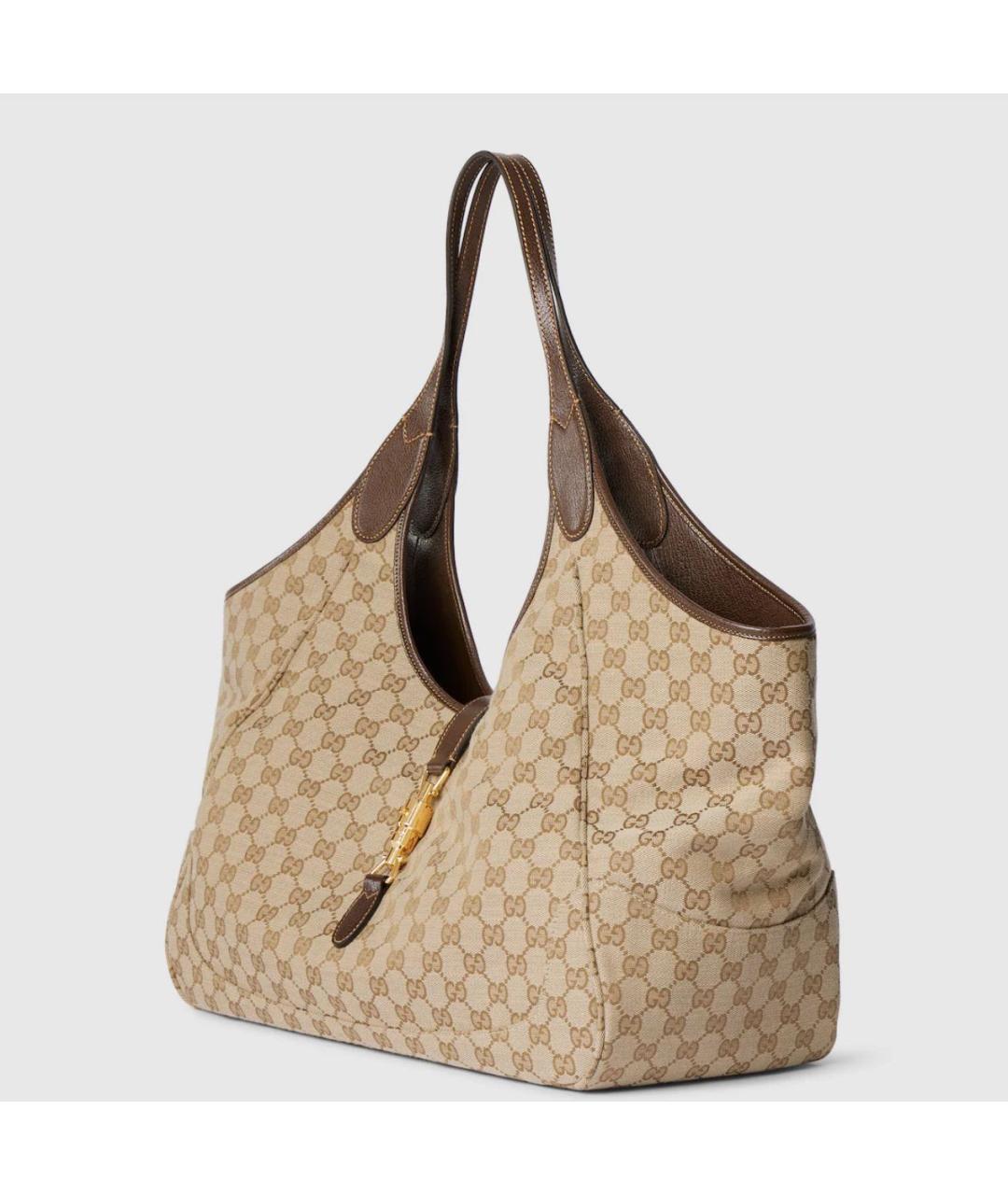 GUCCI Бежевая сумка тоут, фото 2