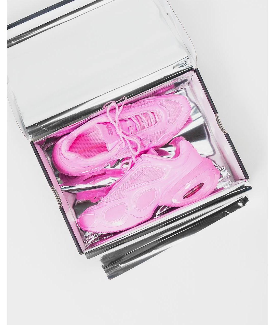 NIKE Розовые кожаные кроссовки, фото 6