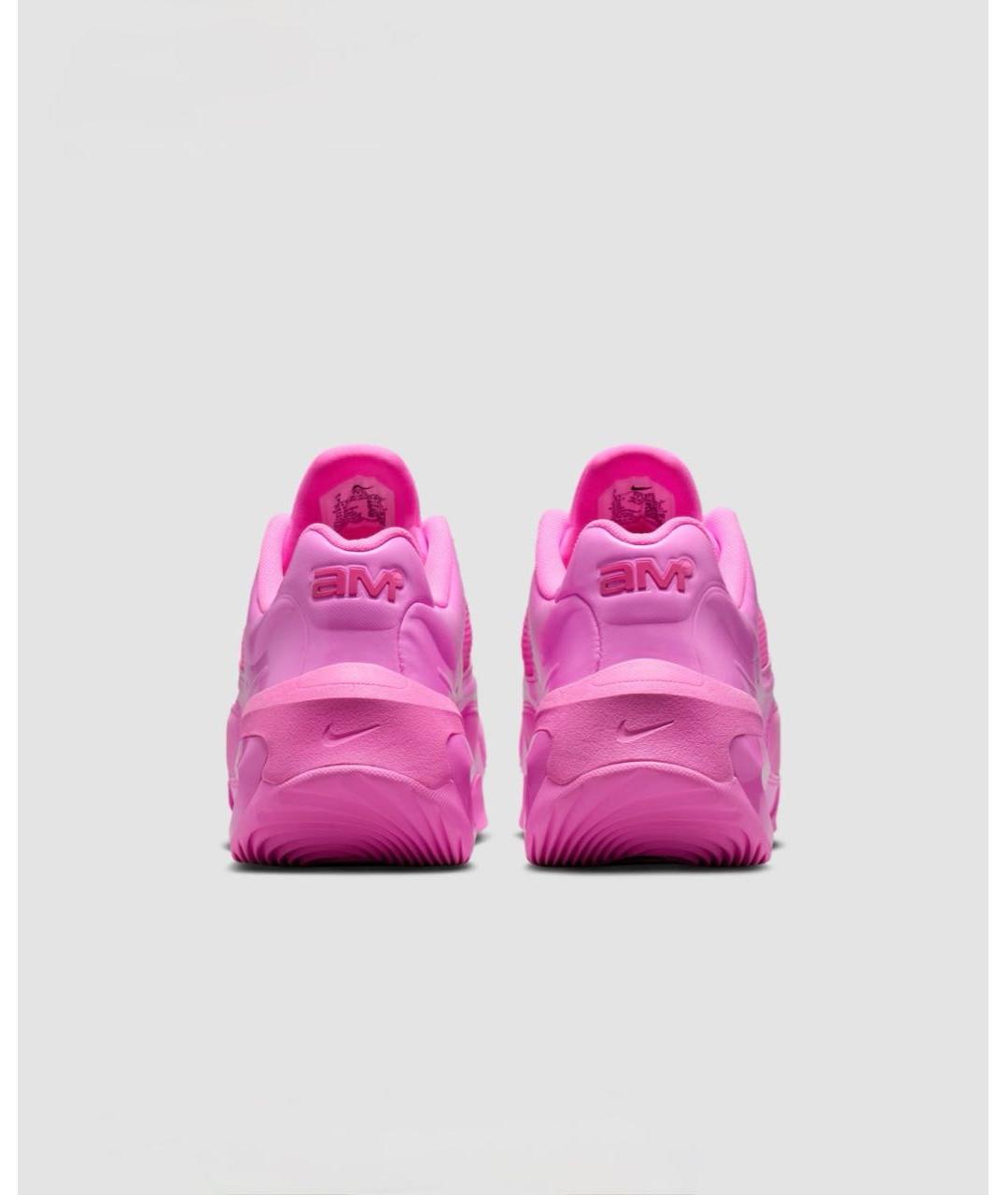 NIKE Розовые кожаные кроссовки, фото 4