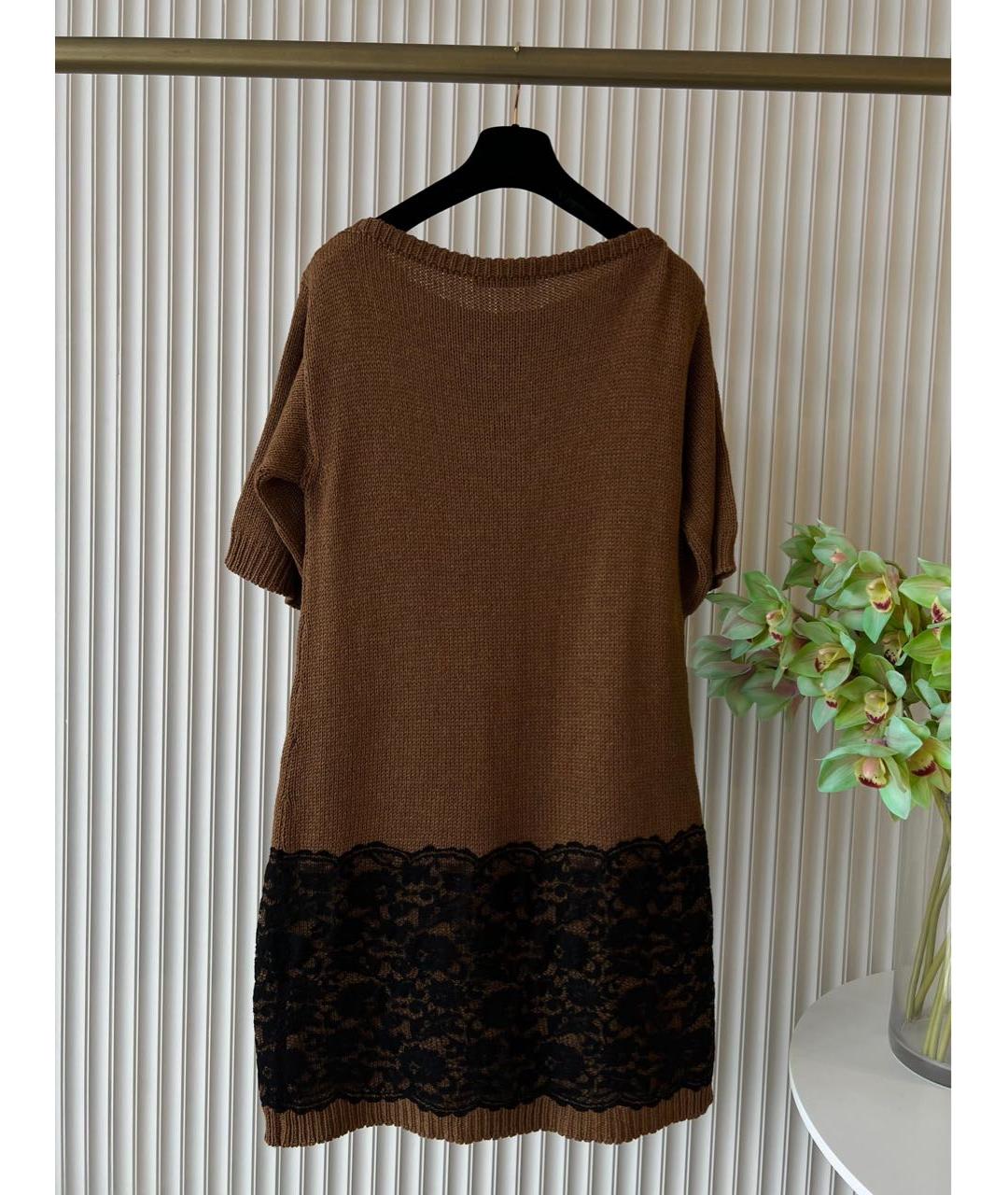 DOLCE&GABBANA Коричневый кардиган, фото 3