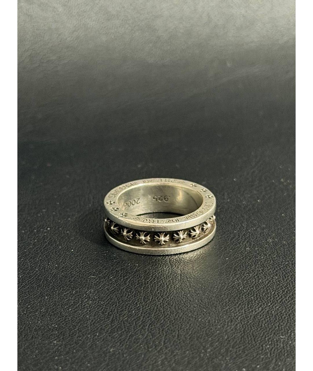 CHROME HEARTS Серебряное серебряное кольцо, фото 6