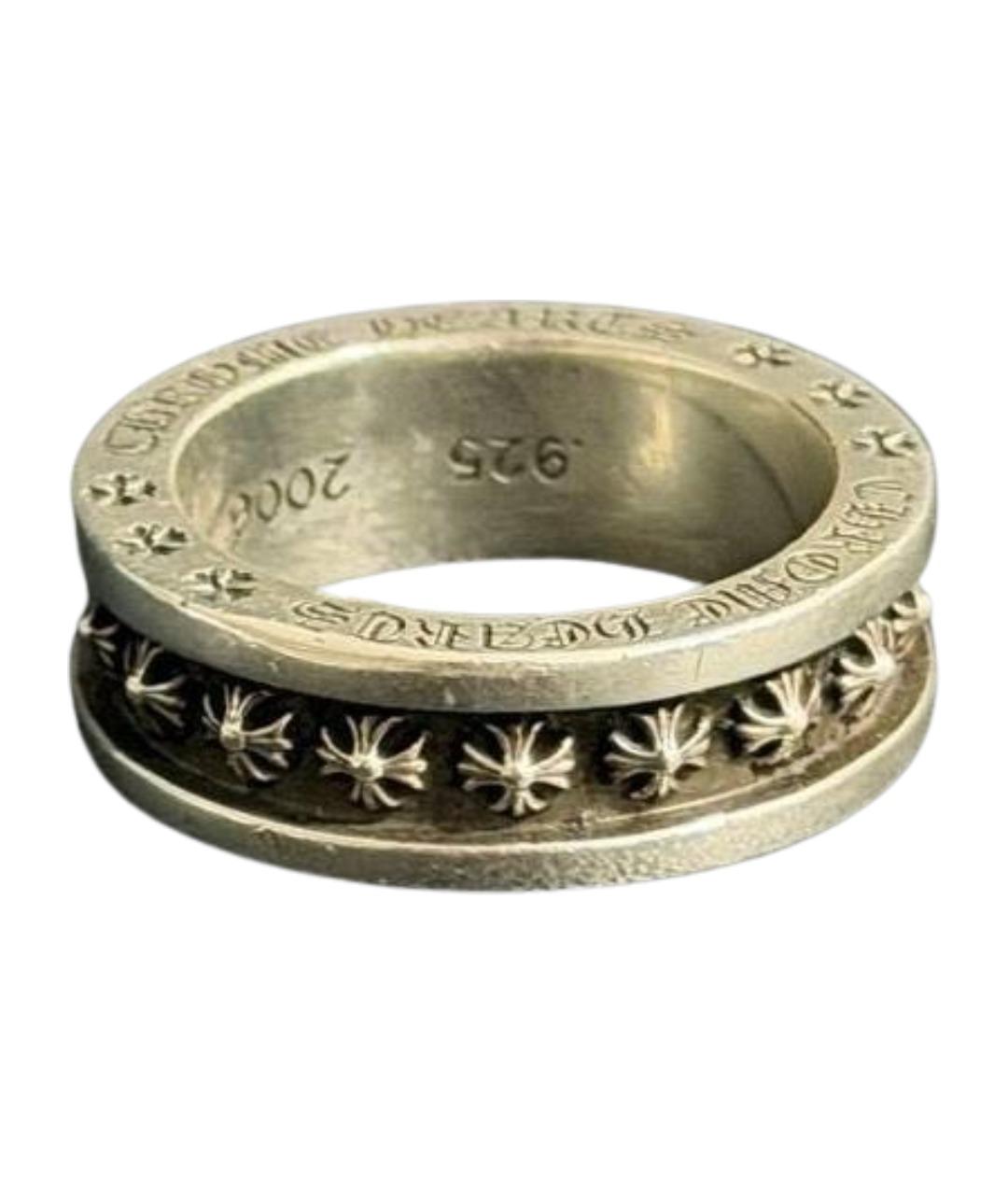 CHROME HEARTS Серебряное серебряное кольцо, фото 1