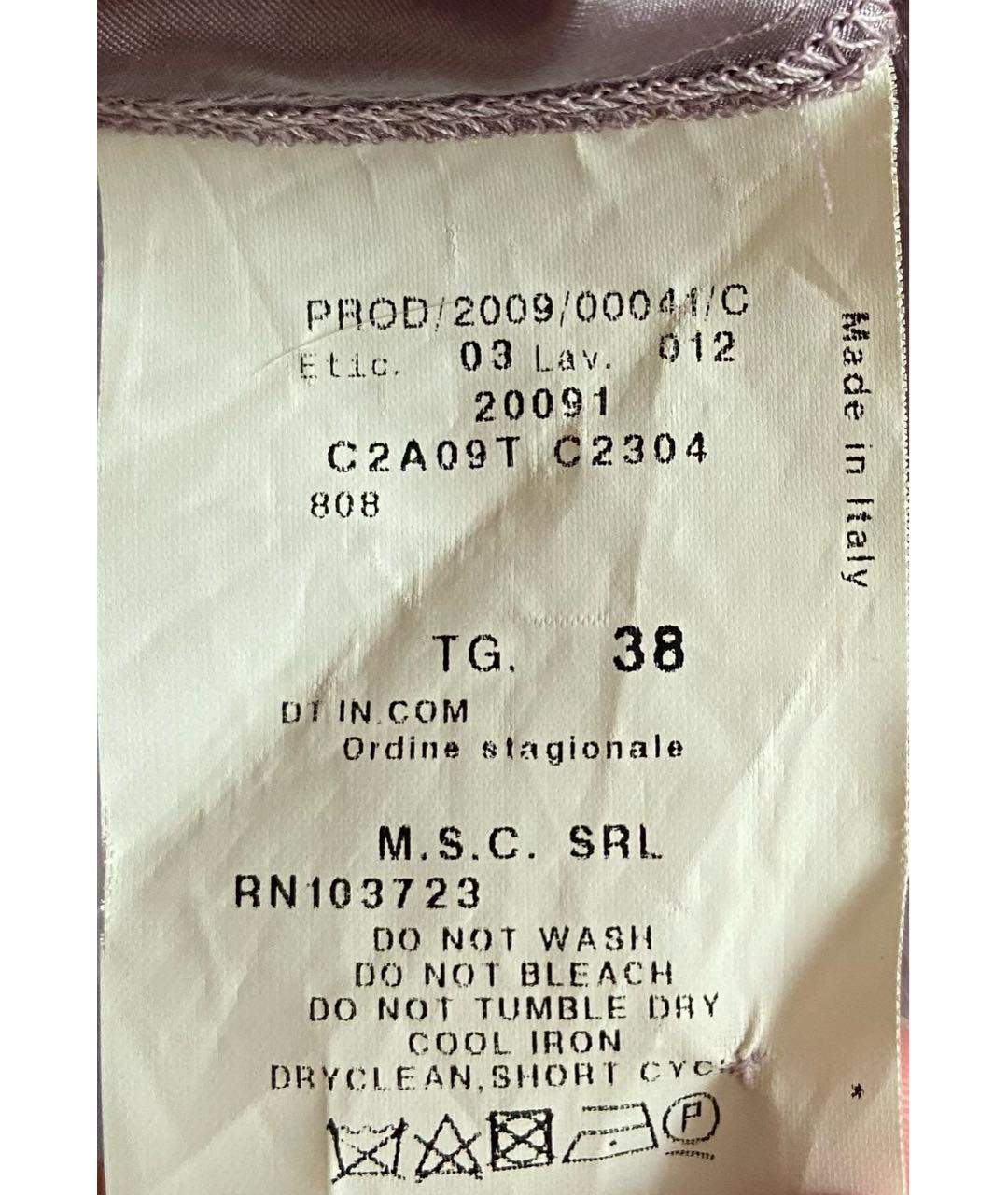 EMPORIO ARMANI Шелковое платье, фото 5