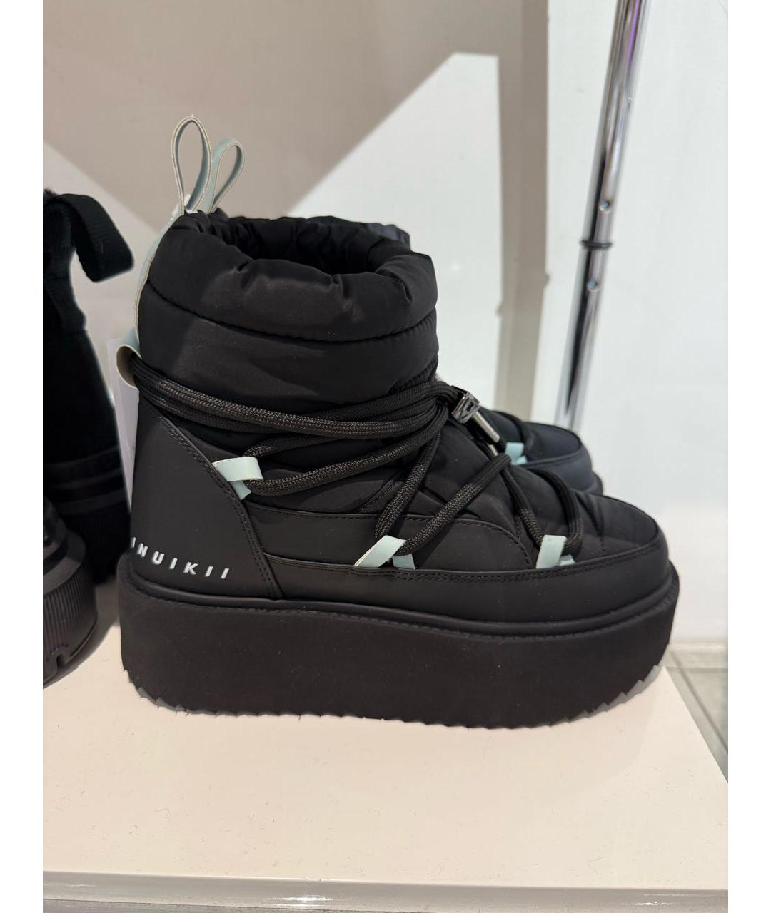 INUIKII Черные полусапоги, фото 5