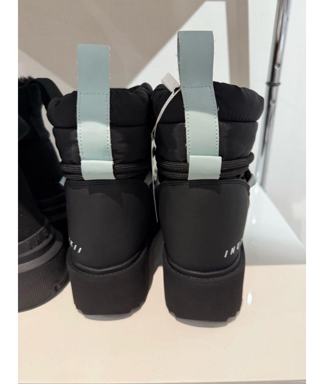 INUIKII Черные полусапоги, фото 2