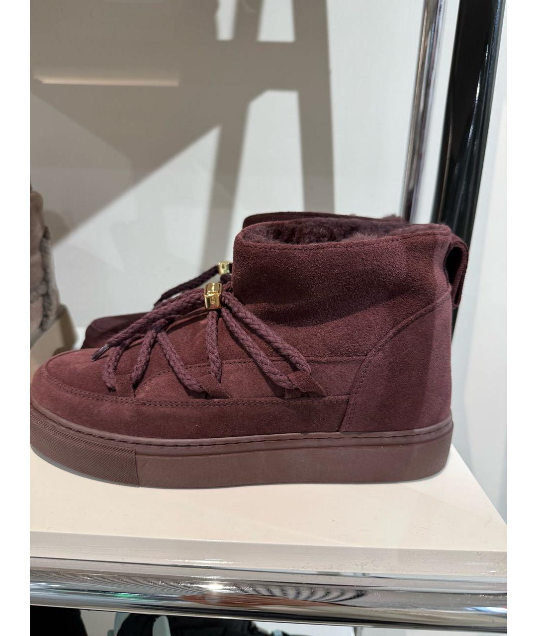 INUIKII Бордовые полусапоги, фото 4